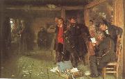 Ilya Repin Arrest oil painting artist